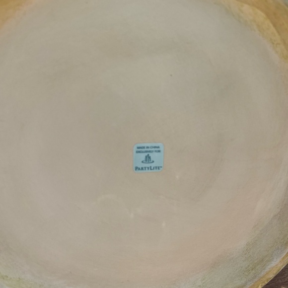 Vintage Partylite Candle Holder Terrace Blossom -Tea Lights - Picture 10 of 14